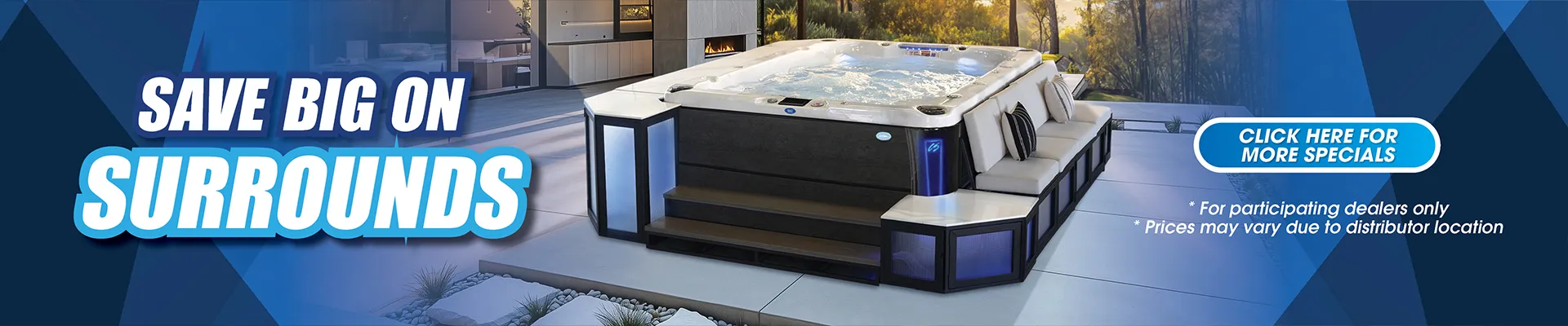 Calspas hot tub being used in a family setting - Hartford